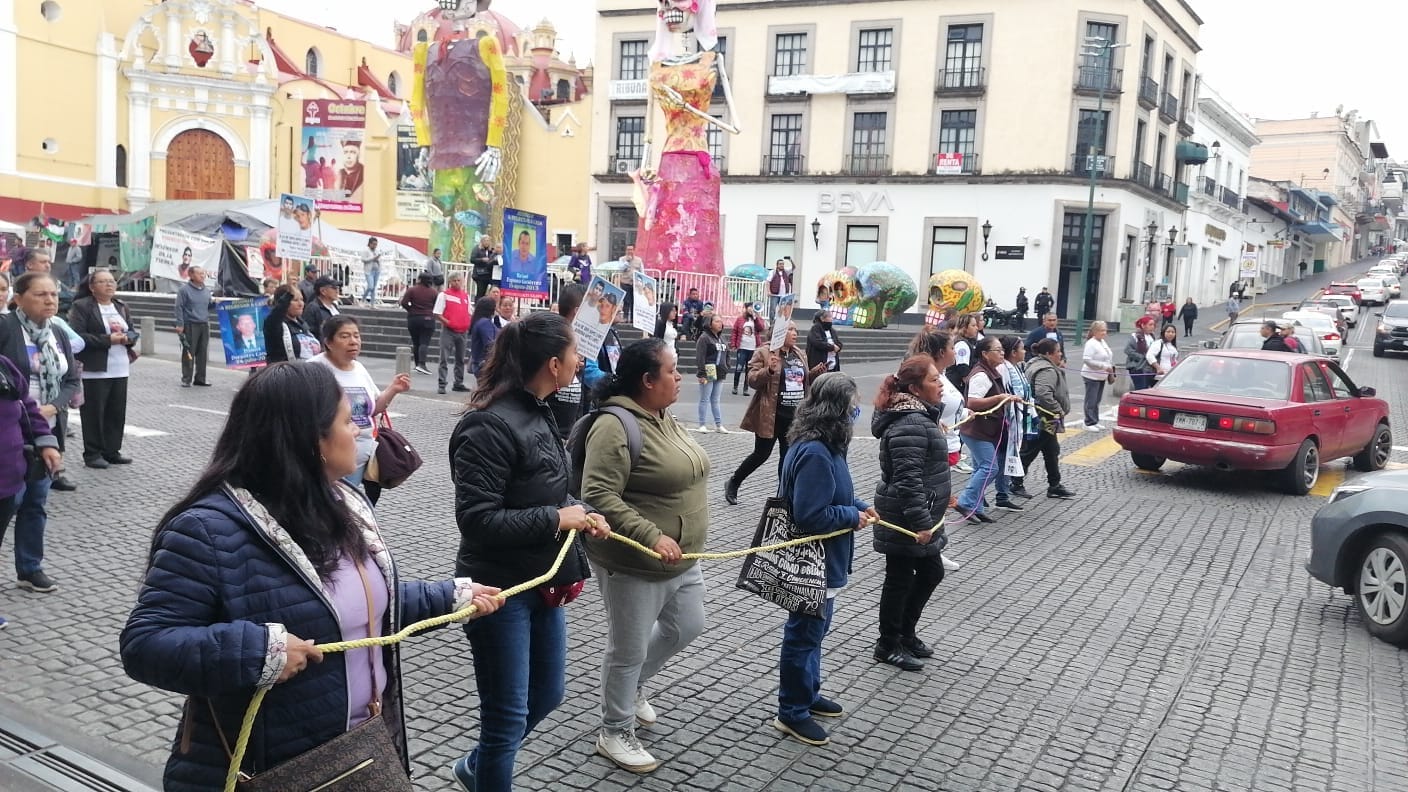 Manifestación centro de Xalapa 